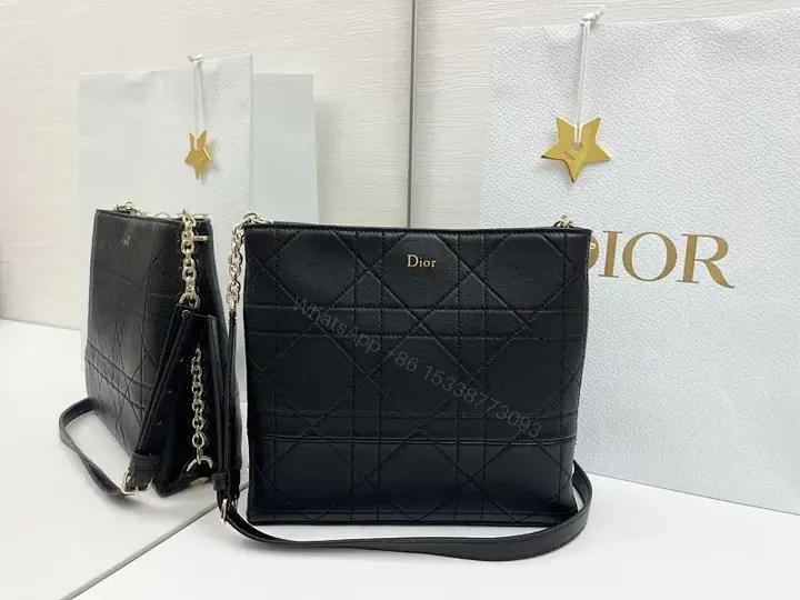 View 1 of Structured Black Quilted Crossbody: Luxe, All-Day Comfort