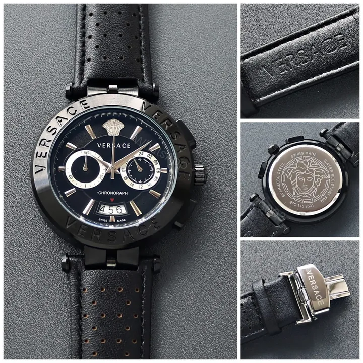 View 1 of Versace Aion Chronograph black