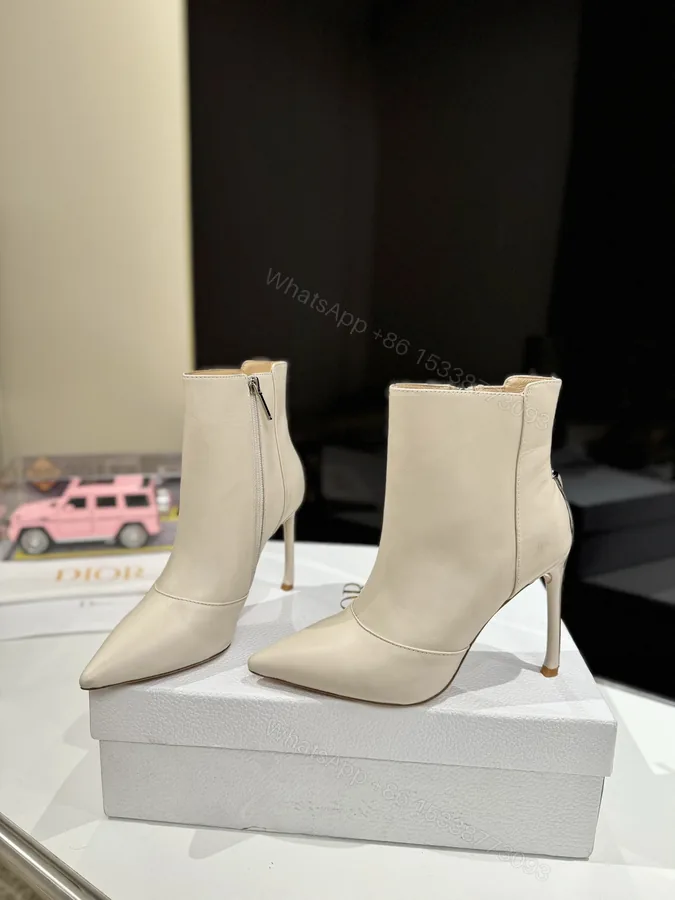 View 1 of white ankle boots DIOR