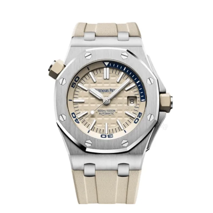 View 1 of Audemars Piguet Offshore Diver Beige Dial Replica