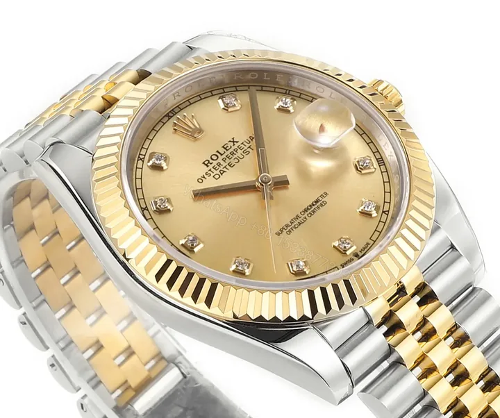View 1 of VS Factory Clean Factory DDF Classic Gold Two-Tone Datejust Watch