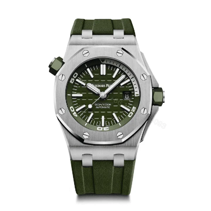 View 1 of Audemars Piguet Offshore Diver Green Replica