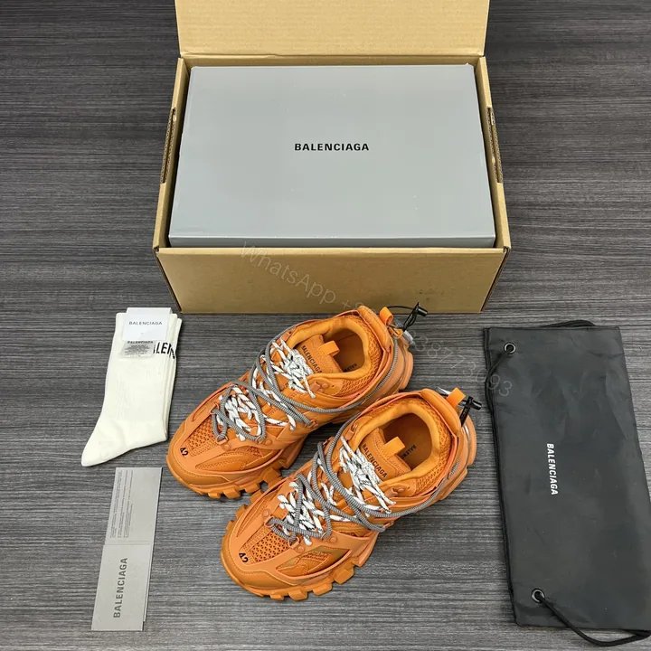 View 1 of Balenciaga 高仿男士老爹鞋 橘色厚底設計 前衛造型