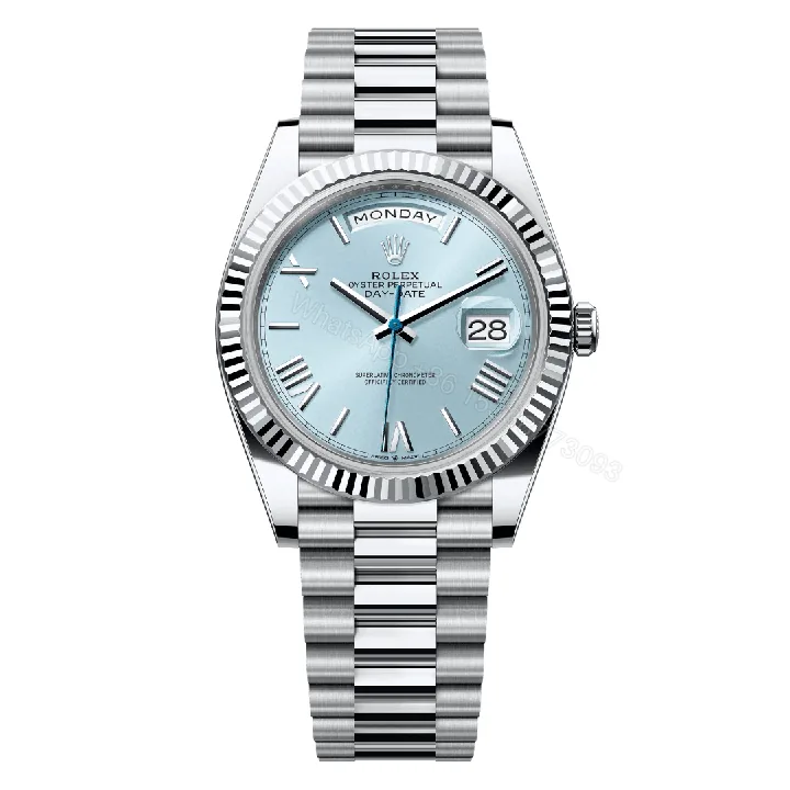 View 1 of Rolex Day-Date Ice Blue Dial Replica