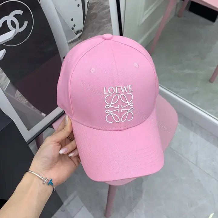 View 1 of Pink Luxe Logo Cap - Premium Cotton, Signature Embossed Logo