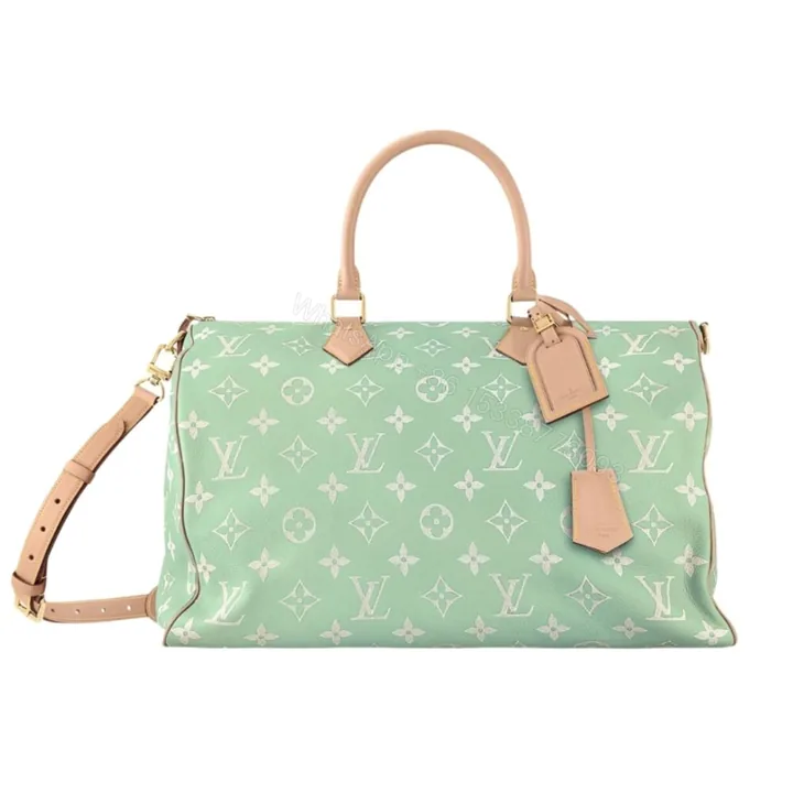 View 1 of Louis Vuitton Speedy P9 Bandoulière 25 Mint 40Cm