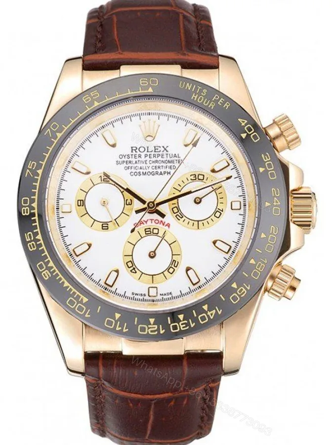 View 1 of Replica Rolex Daytona White Dial 622633