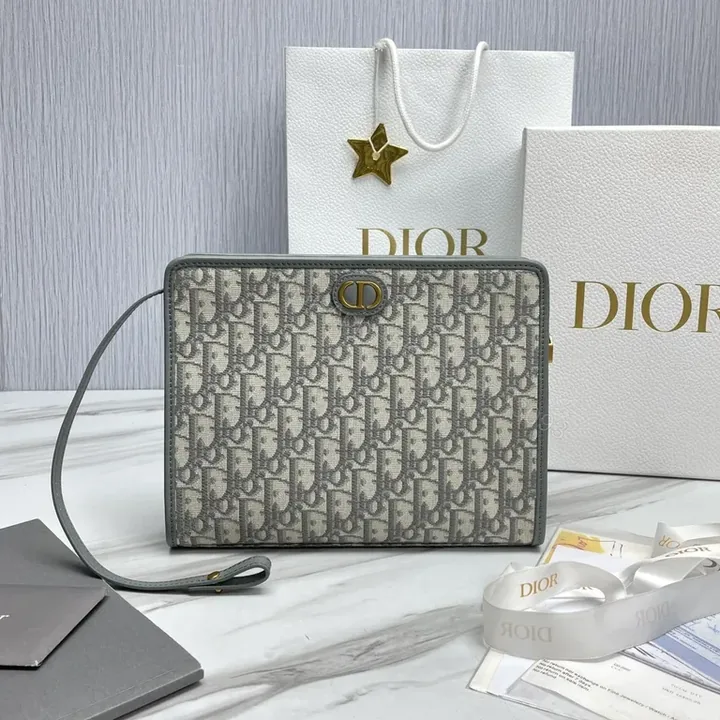 View 1 of Dior Monogram Crossbody: Subtle Luxury, All-Day Sophistication