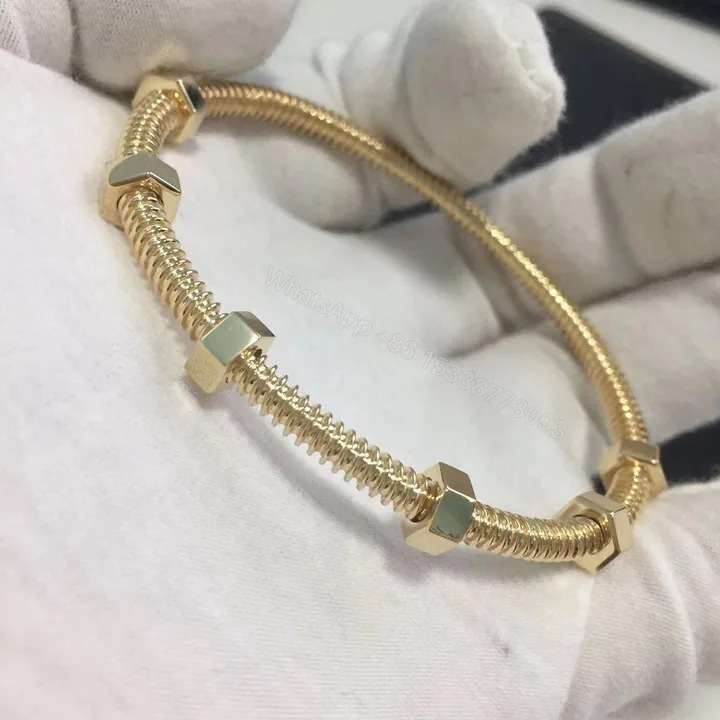 View 1 of 18K Yellow Gold Écrou de Cartier bracelet