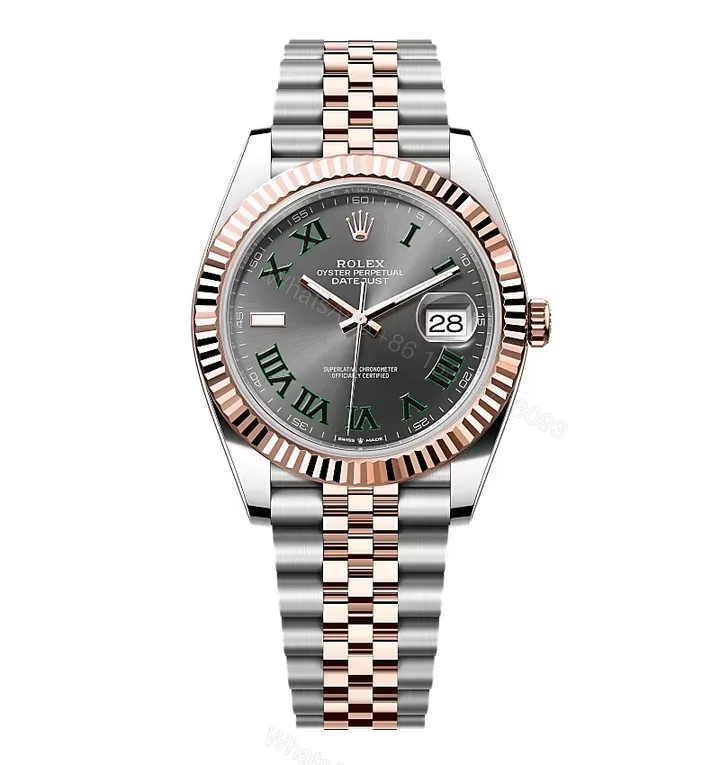 View 1 of Rolex Datejust Slate Roman Dial 126331-0016 41 mm
