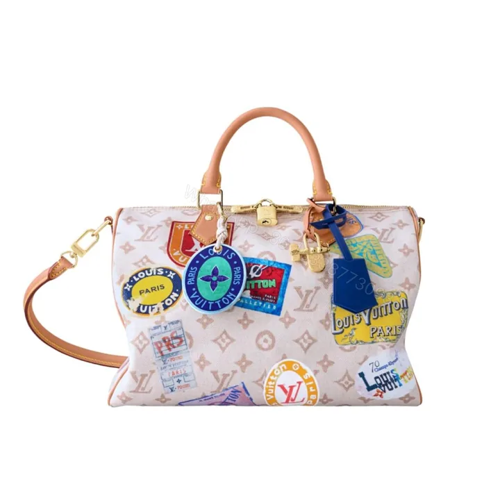 View 1 of Louis Vuitton Speedy Soft 30 Monogram Dune 30Cm M14587