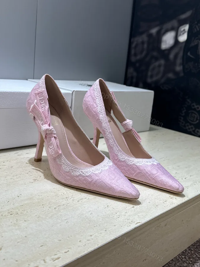 View 1 of Dior J’Adior slingback pumps replica pink