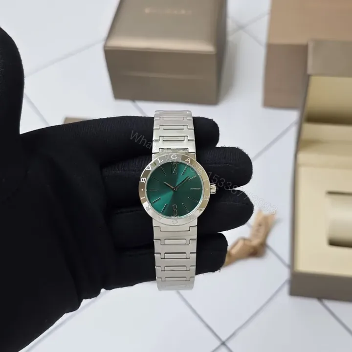 View 1 of Bvlgari Bvlgari 103693 Green Dial 33mm Quartz