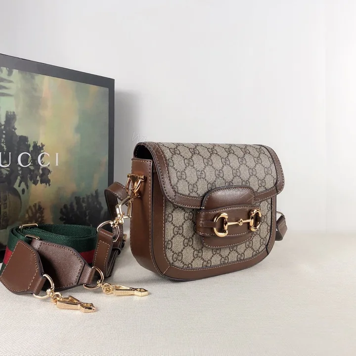 View 1 of Gucci Womens Horsebit 1955 Shoulder bag