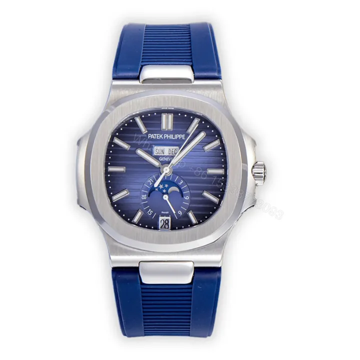 View 1 of Patek Philippe Nautilus Annual Calendar Super Clone
