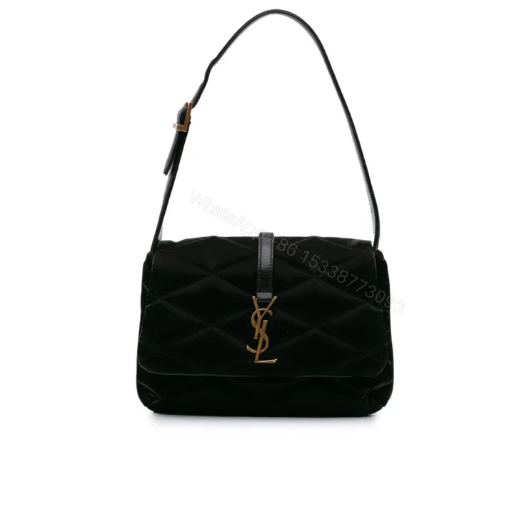 View 1 of Saint Laurent Le 5 À 7 Hobo Bag Black 27Cm