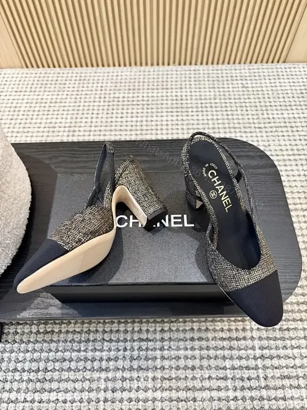 View 1 of Textured Slingback Pumps: Elegant All-Day Comfort Pumps