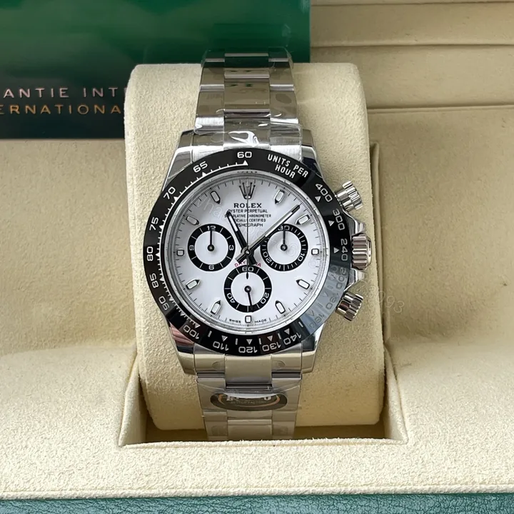 View 1 of Rolex A貨 男款 Daytona 熊貓面鋼帶計時腕錶 經典潮流款