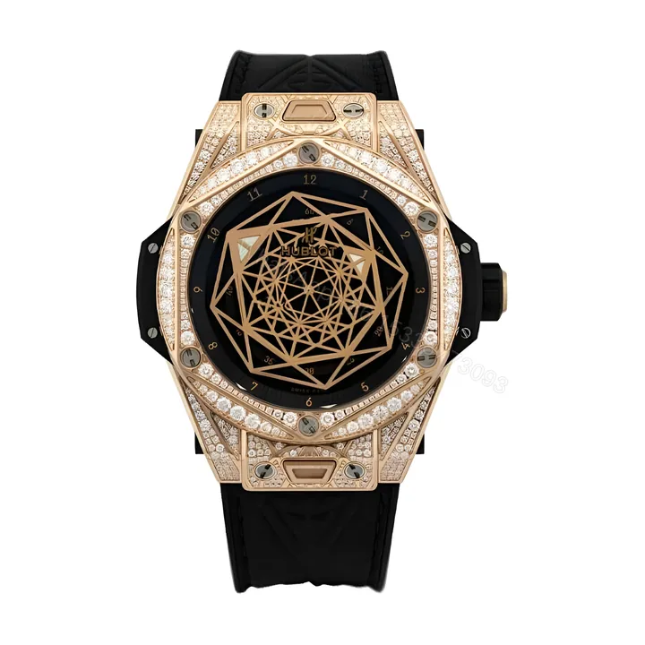 View 1 of Hublot Diamond Watch Replica