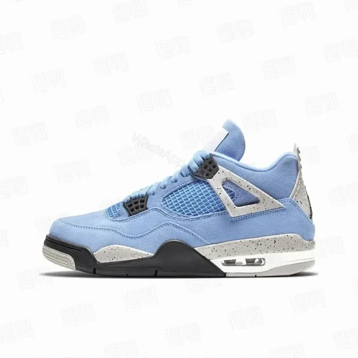 View 1 of Jordan 4 Retro University Blue