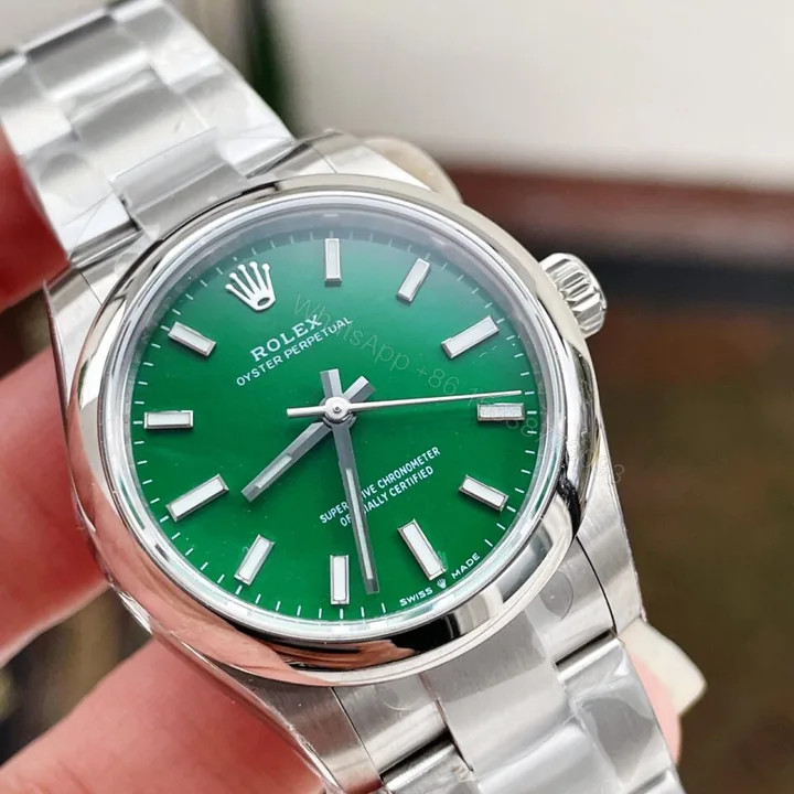 View 1 of EWF Factory 1:1 Rolex Oyster Perpetual 31mm 277200 Best Edition GREEN Dial