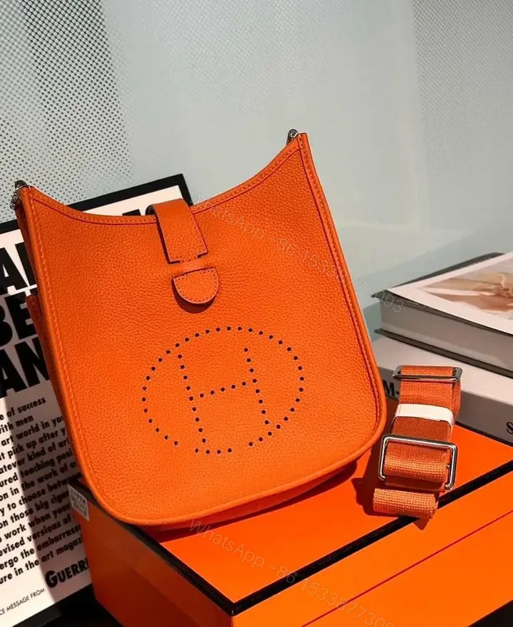 View 1 of Design Taurillon Maurice Evelyne TPM Cacao – Dubai Fashion LUX