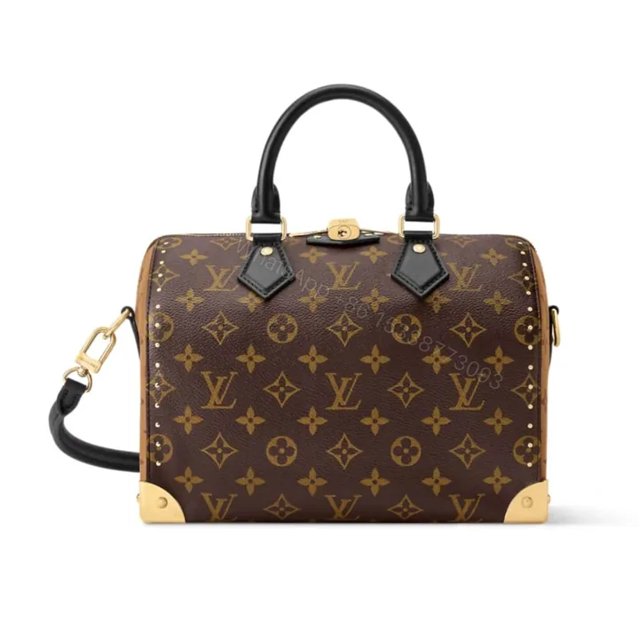 View 1 of Louis Vuitton Speedy Trunk Bag 25 Monogram Brown 27Cm M26181