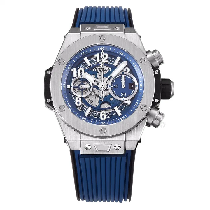 View 1 of Hublot HB3 Big Bang Red Replica 45MM Ceramic Case & Red Rubber Strap RG-HUBLOT-BB-RED-CER-RUB-45
