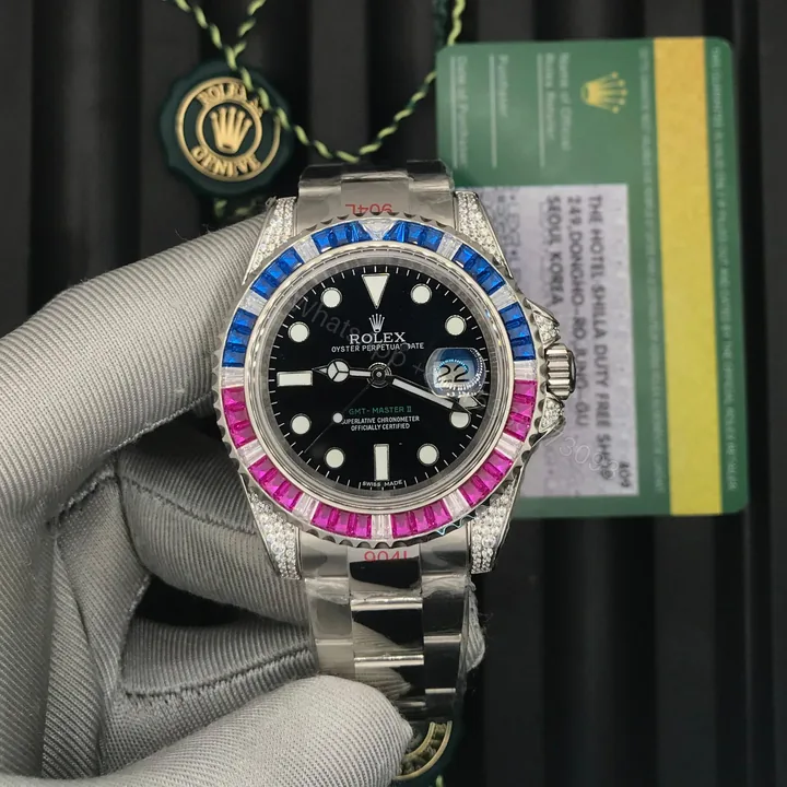 View 1 of Rolex GMT Master II 40mm Super Clones Watches