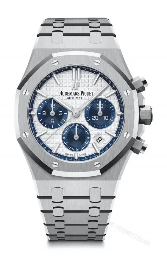View 1 of Replica Audemars Piguet Royal Oak Offshore Selfwinding Chronograph Silver 26315ST.OO.1256ST.01