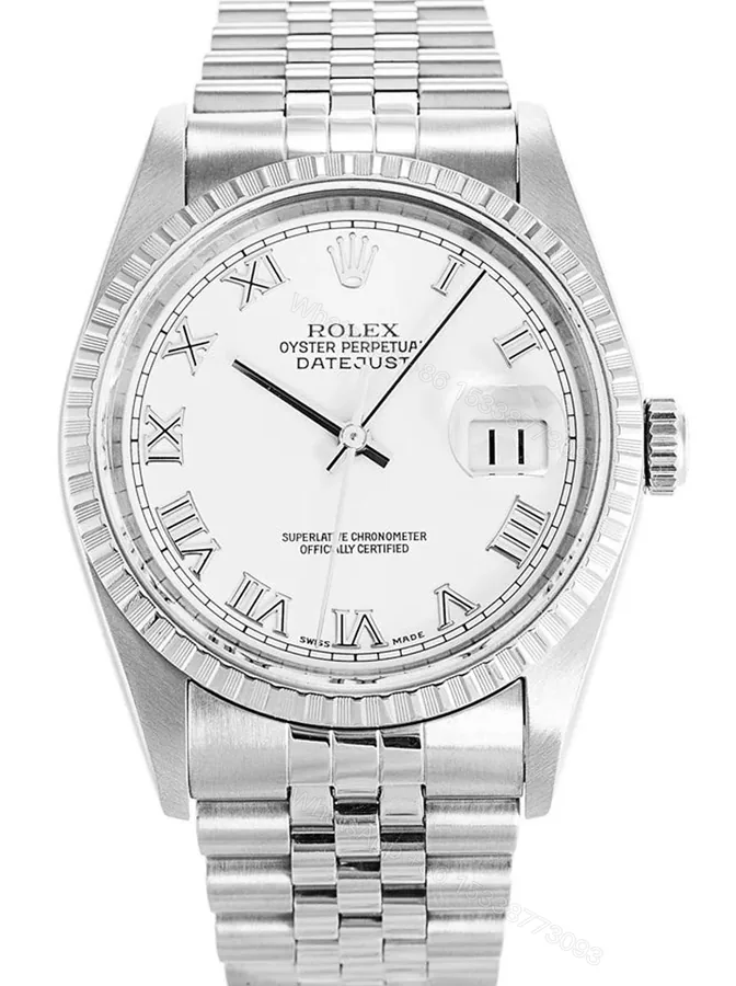 View 1 of Replica Rolex Datejust White Dial 16220-2 36 mm