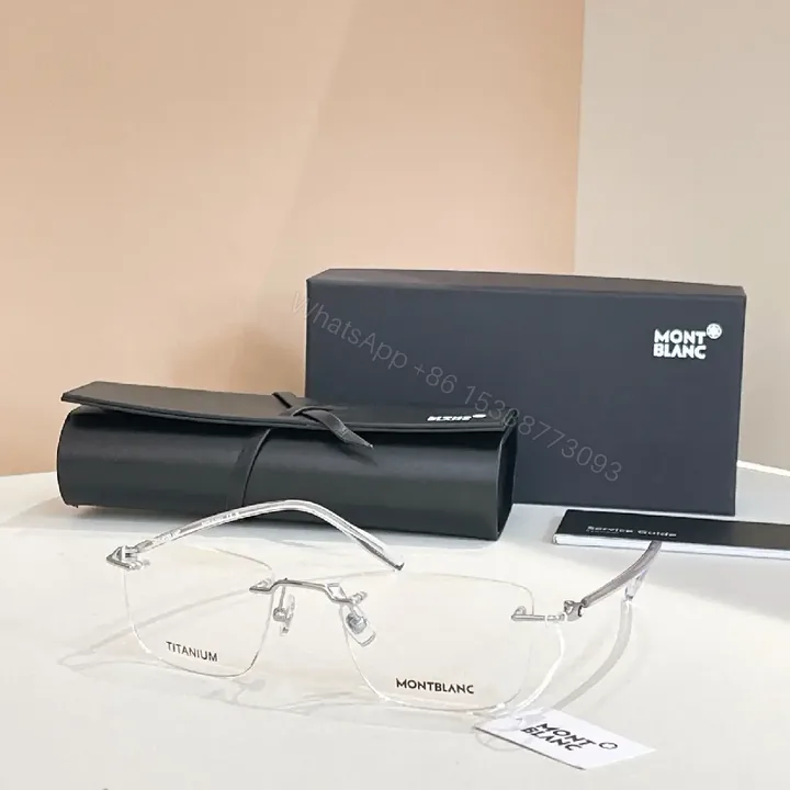 View 1 of Titanium Rimless Glasses: Ultra-Light, Everyday Elegance