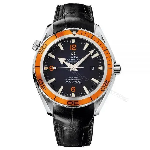 View 1 of Replica Omega Seamaster Planet Ocean Orange Bezel