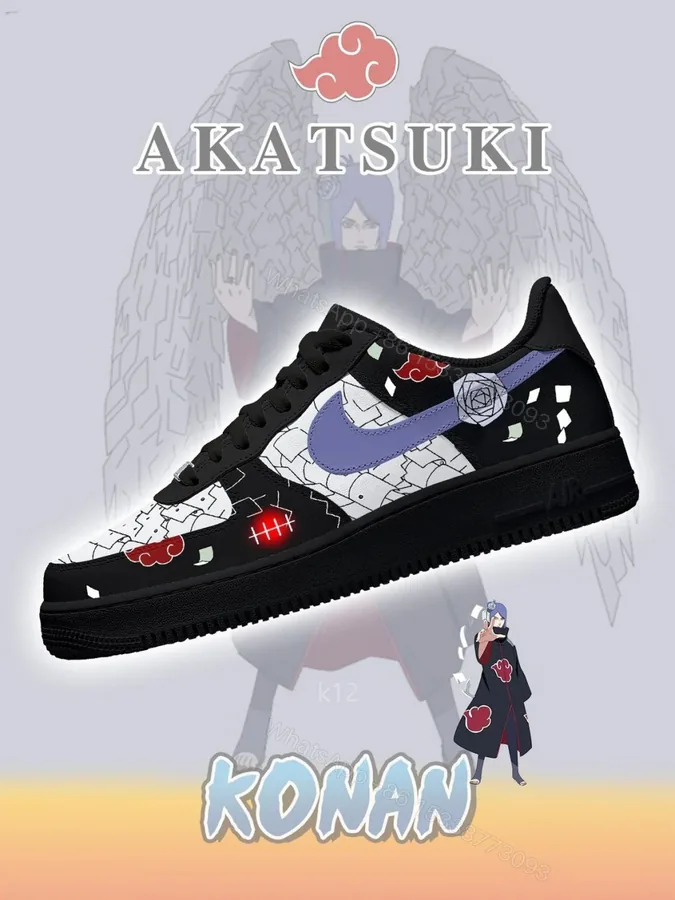 View 1 of Akatsuki Konan No.3 Custom Air Force 1