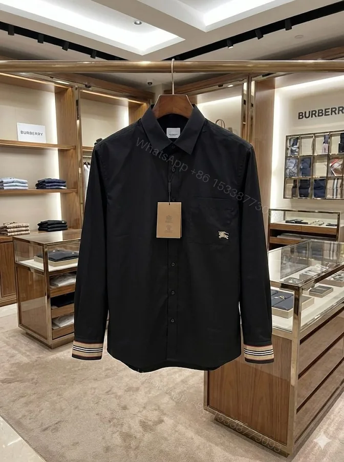 View 1 of First Copy Burberry & Balmain Paris Original Cotton Lycra Premium Shirts