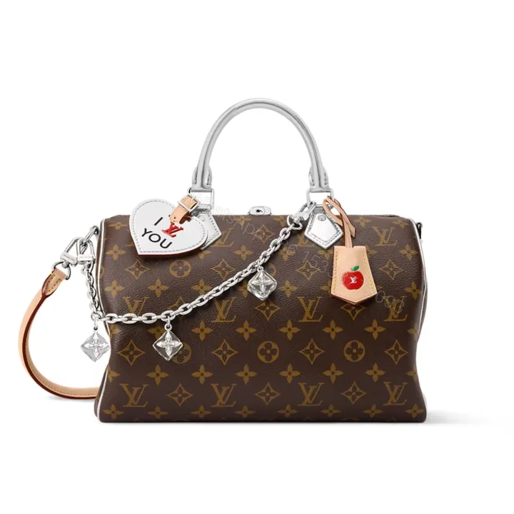 View 1 of Louis Vuitton 57th Street NYC Speedy Bandoulière 30 Monogram Silver 30cm M27324
