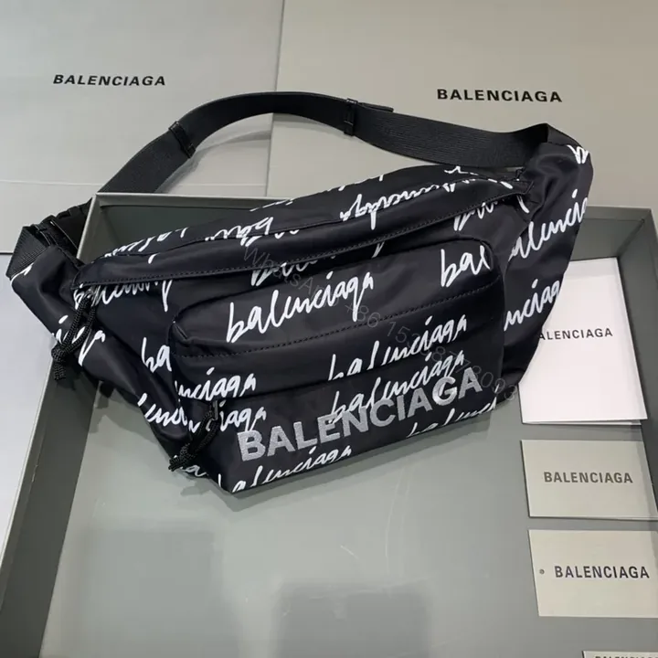 View 1 of Logo Print Belt Bag: Luxe Hands-Free Streetwear Accessory