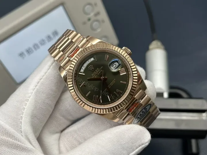 View 1 of Rolex Day-Date 40mm Weekly Calendar Luxury Edition Automatic Watch RLX-DD-40-WEEKLY-CALENDAR-LUX