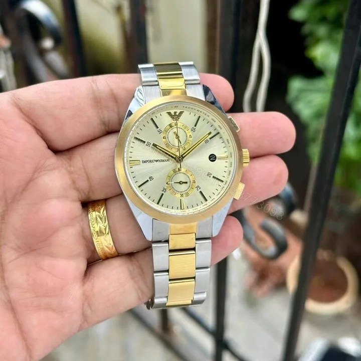 View 1 of Emporio Armani AR11605 Two-Tone Chronograph 43mm