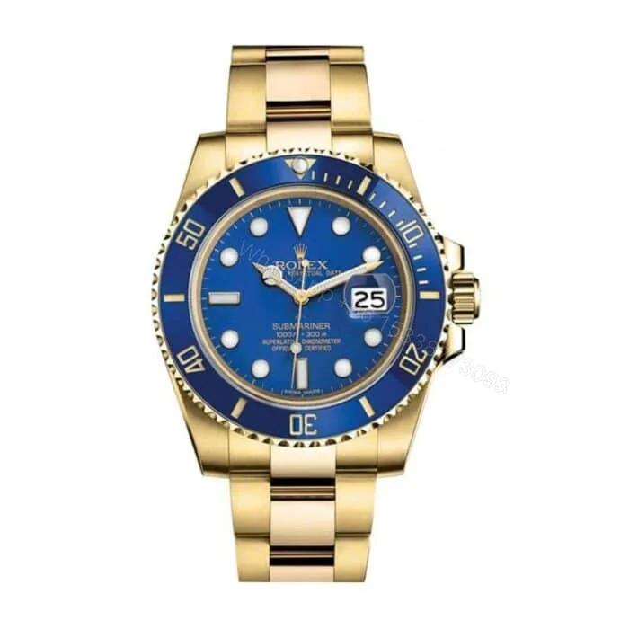 View 1 of Rolex Submariner 126619LB Super Clone : White Gold Blue Dial 41mm