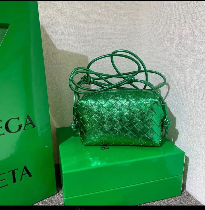 View 1 of Bottega Veneta loop mini cross-body Bag