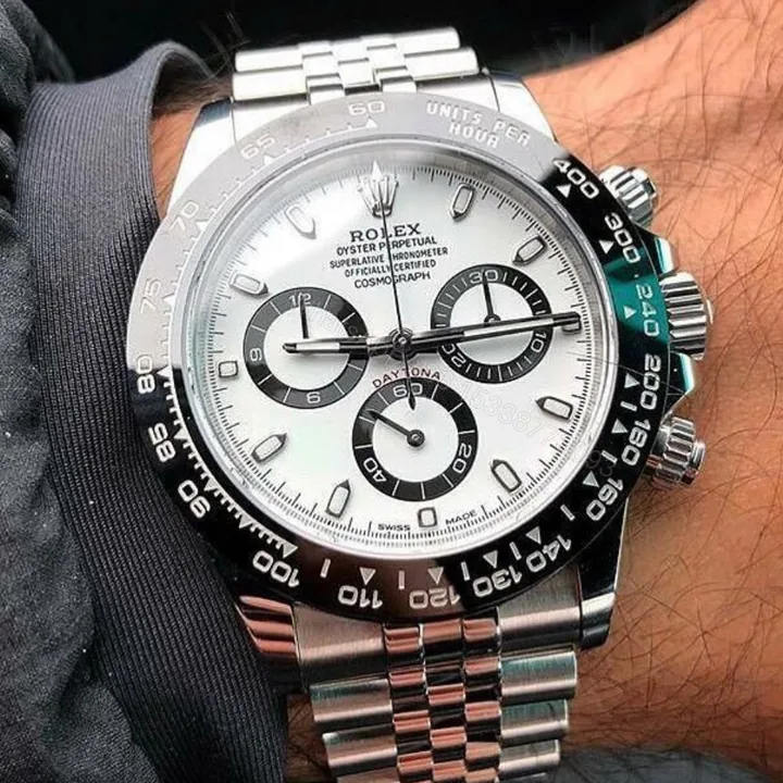 View 1 of Rolex Daytona White Gold Steel Watches