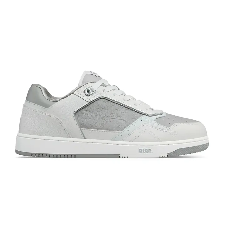 View 1 of DIOR B27 UPTOWN LOW-TOP SNEAKERS WHITE SMOOTH CALFSKIN AND WHITE OBLIQUE JACQUARD – CD217