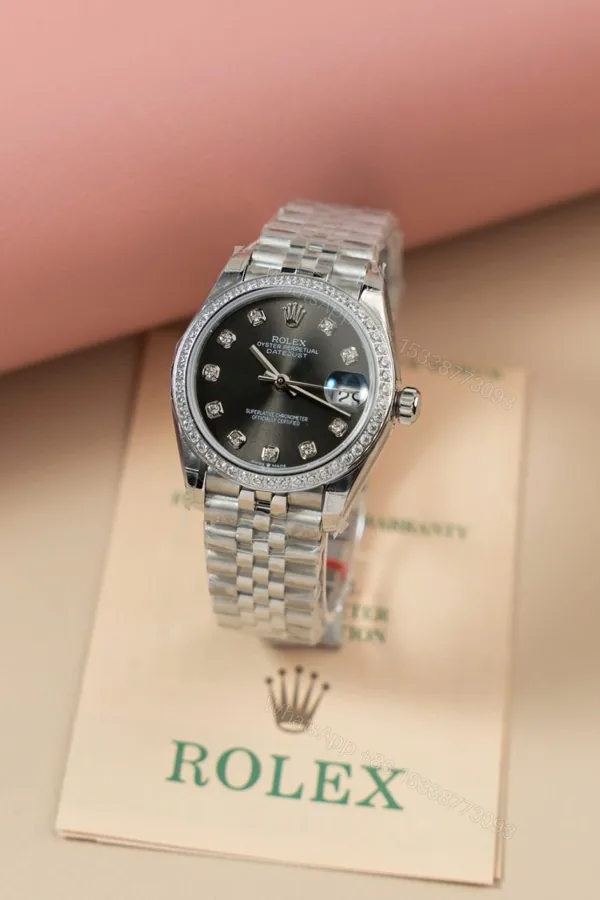 View 1 of Datejust Lady 31mm Super Clone Gray Dial Jubilee Bracelet