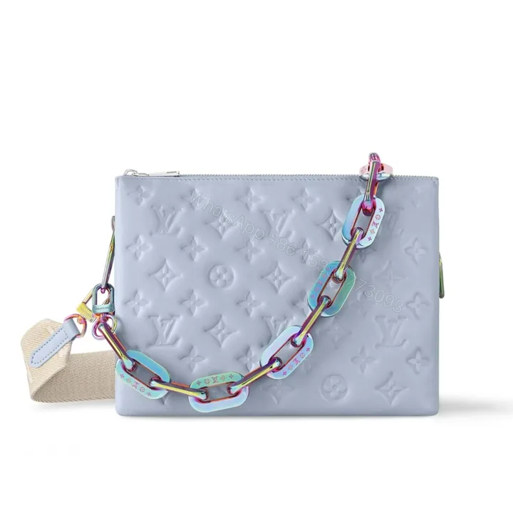 View 1 of Louis Vuitton Coussin PM Washed Blue 26Cm M11436