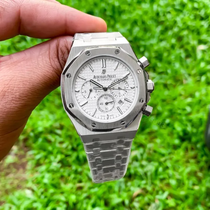 View 1 of Audemars Piguet Royal Oak 50th Anniversary White Dial 42mm Automatic