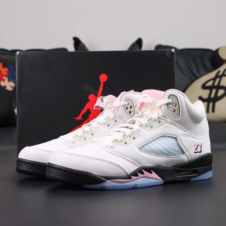 View 1 of Air Jordan 5 Retro Medium Soft Pink Reps