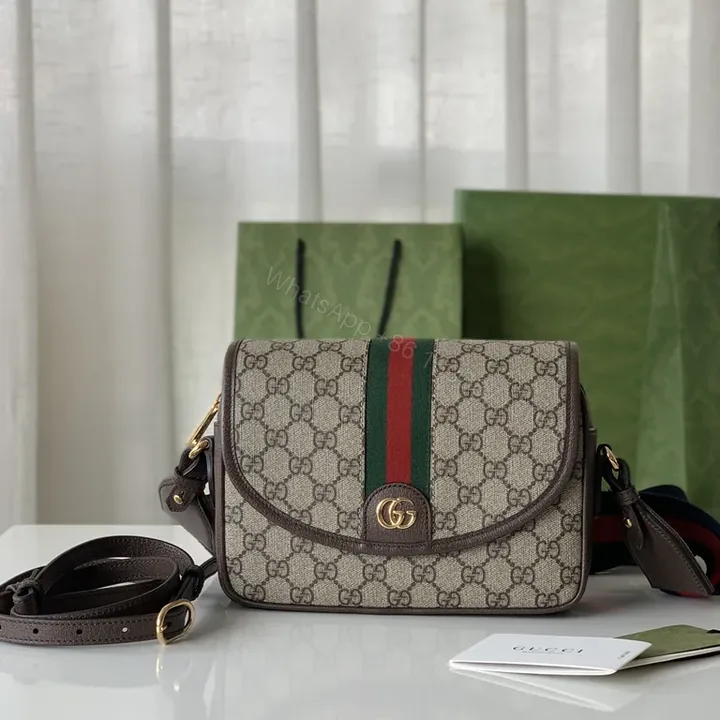 View 1 of G GG Monogram Crossbody: Everyday Luxury Bag