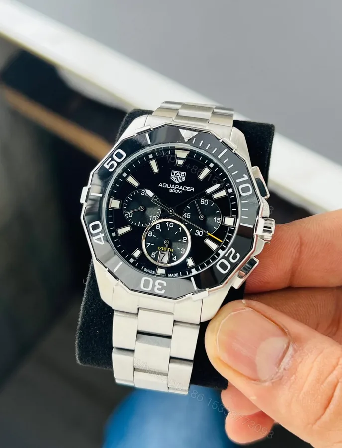 View 1 of Tag Heuer Aquaracer Calibre 5 Stainless Steel