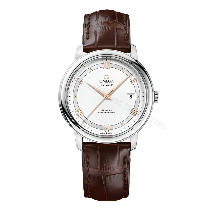 View 1 of Omega De Ville Leather Replica